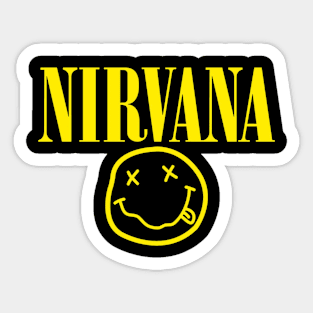 Nirvana Logo Sticker